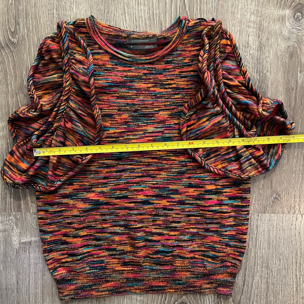 Anthropologie by Anthropologie Ruby Flutter Sleeve Top - Picture 6 of 7